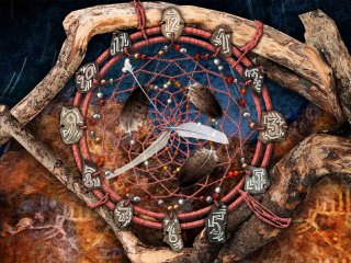 Ловец снов , оберег от злых духов