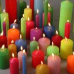 Значение цвета свечей.